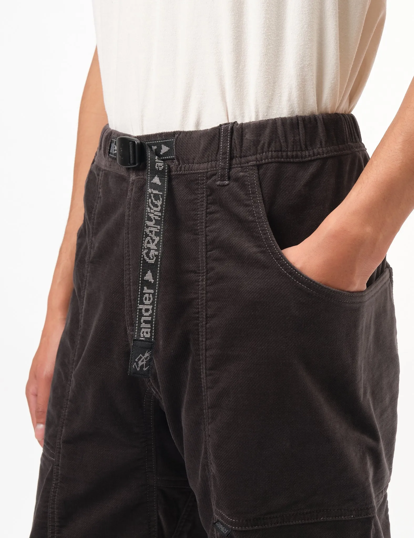 and Wander X Gramicci JQ Tape Cord Gadget Pant - Charcoal