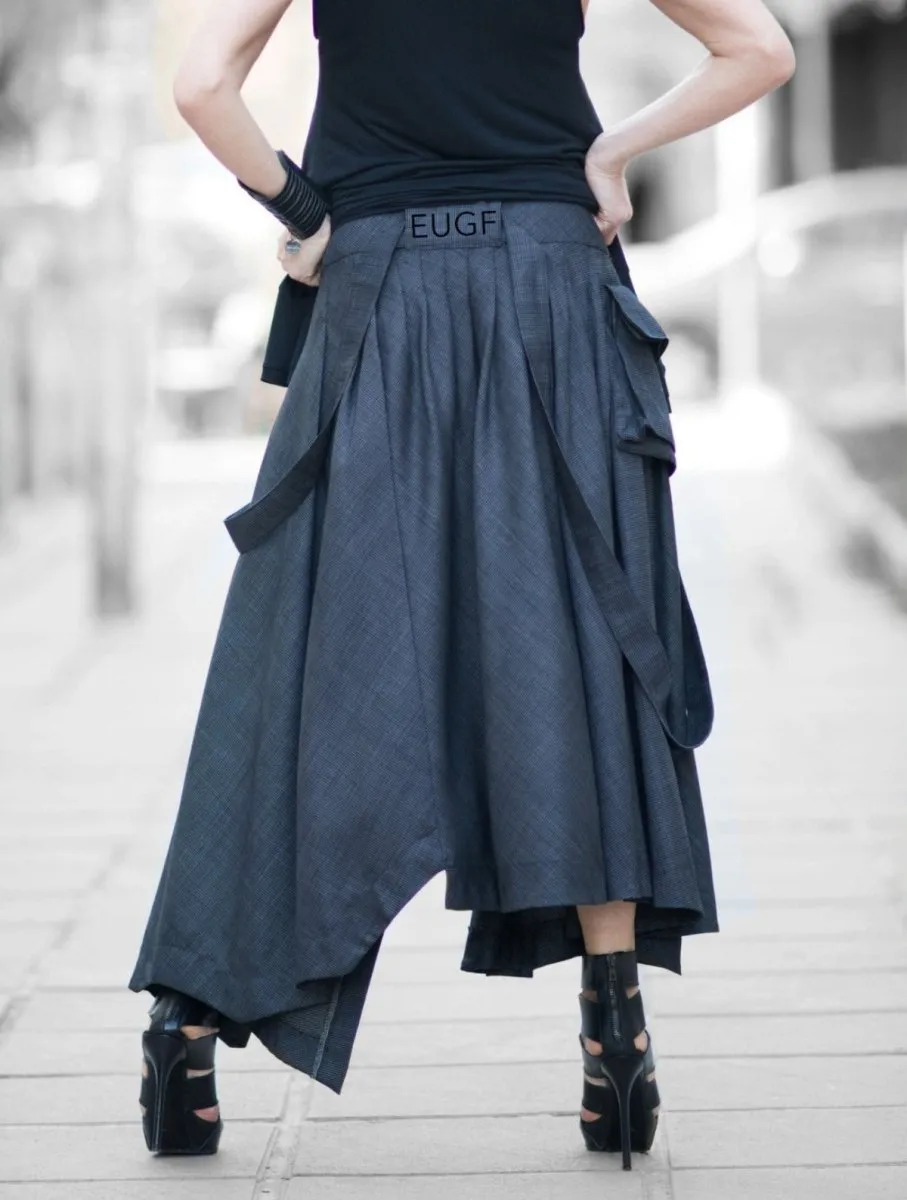 Asymmetrical Long Skirt ZEFIRA