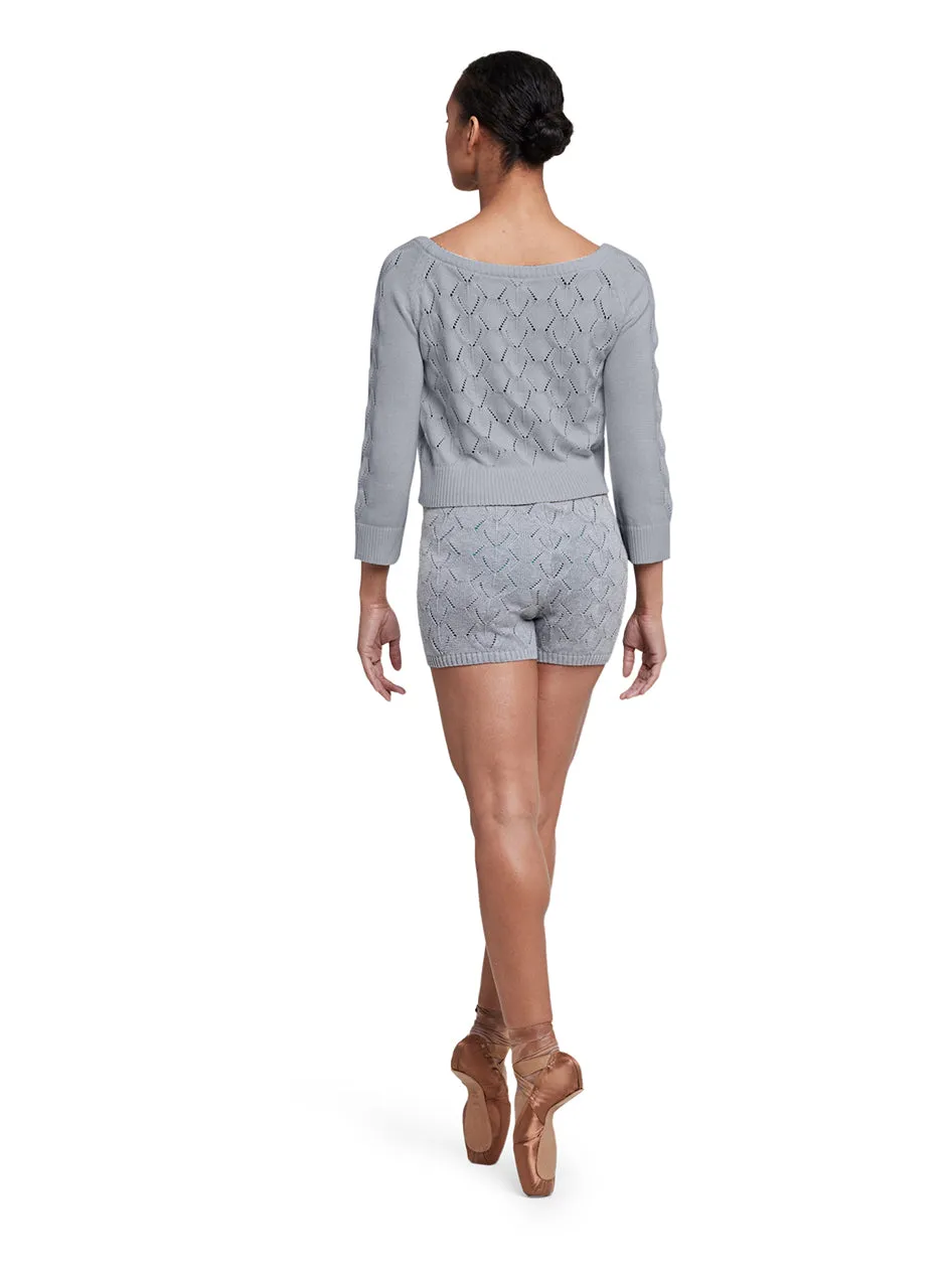 Bloch Cropped Knit Sweater