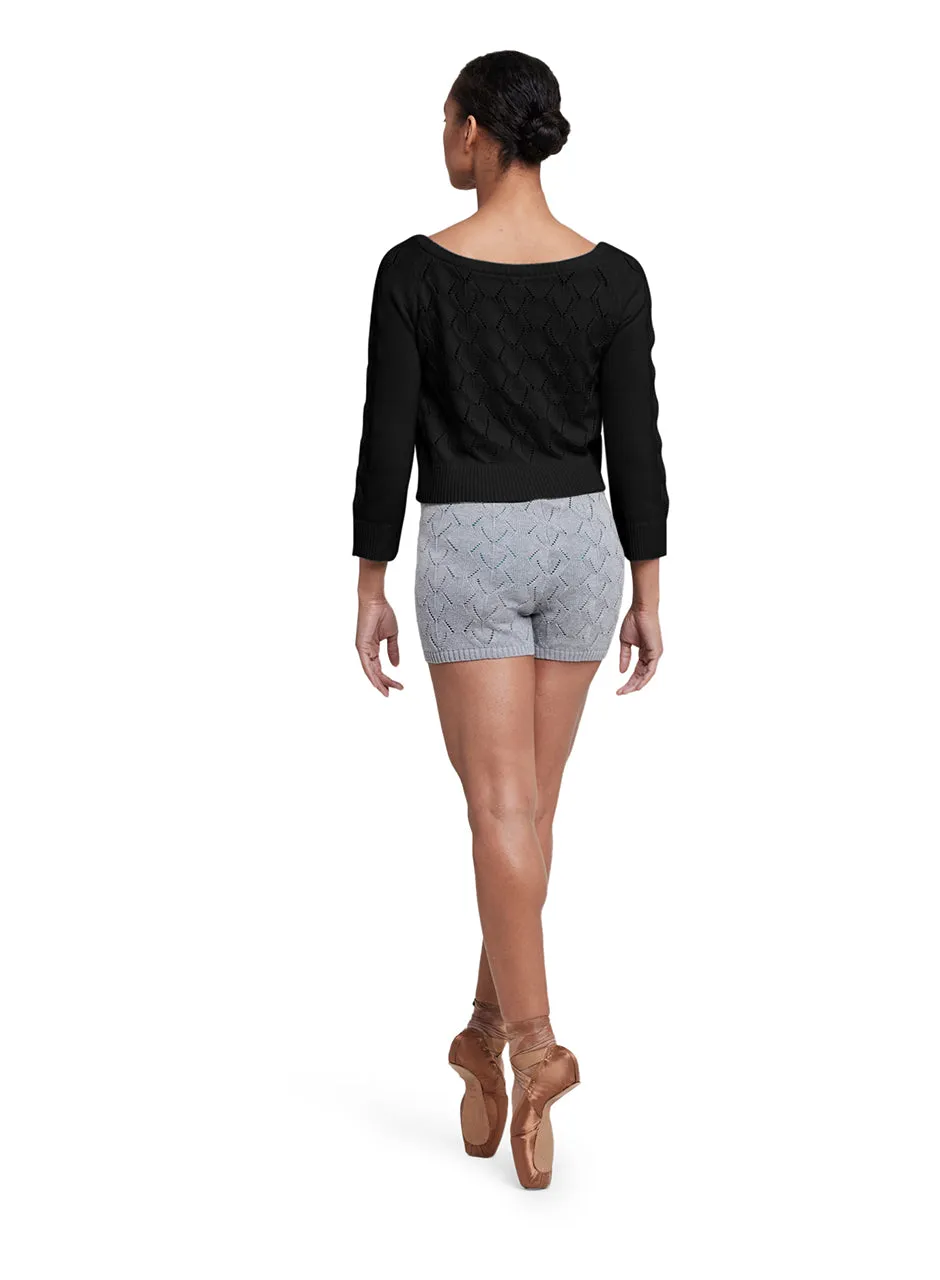 Bloch Cropped Knit Sweater