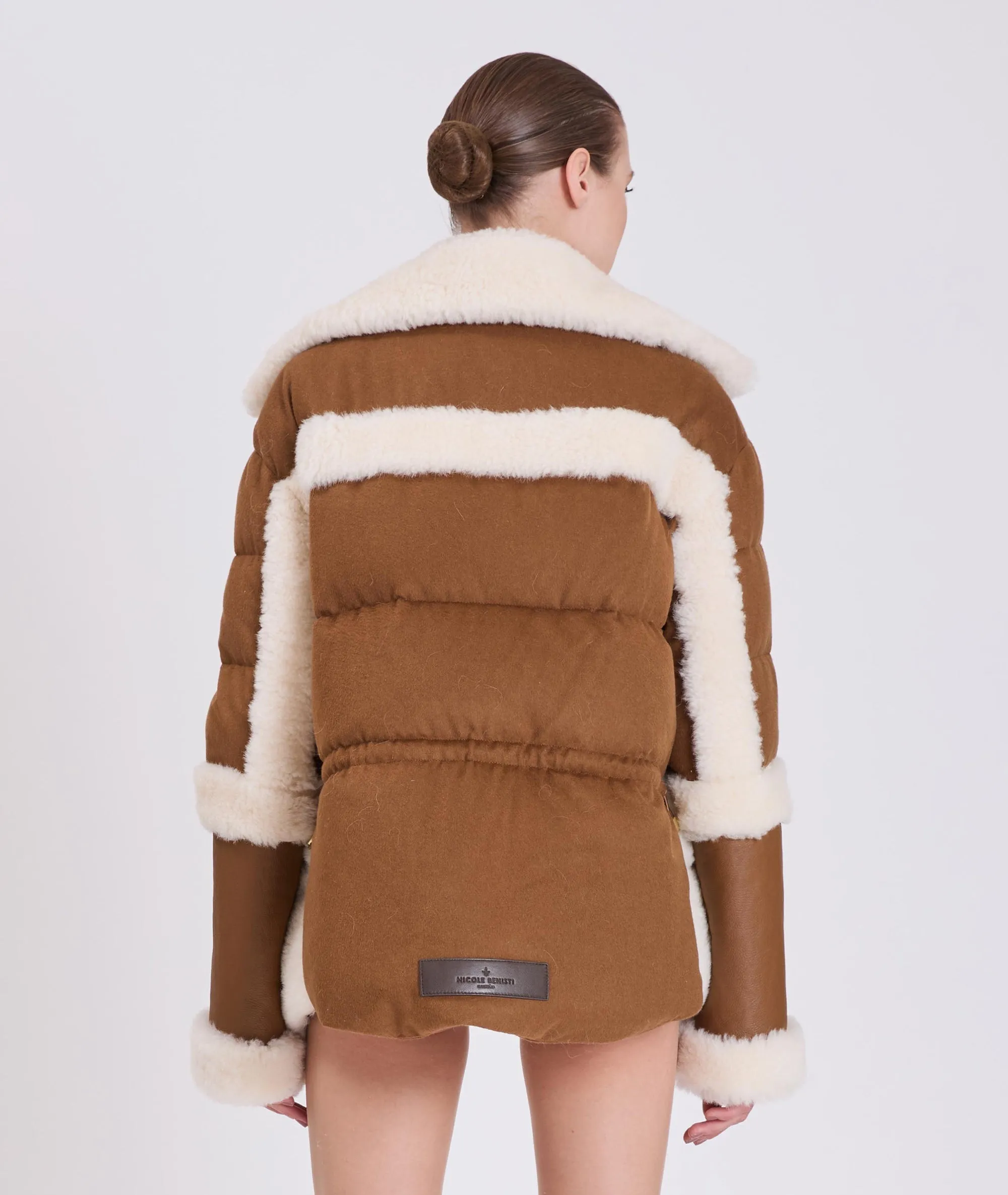 CALISTA CASHMERE | CASHMERE SHEARLING JACKET