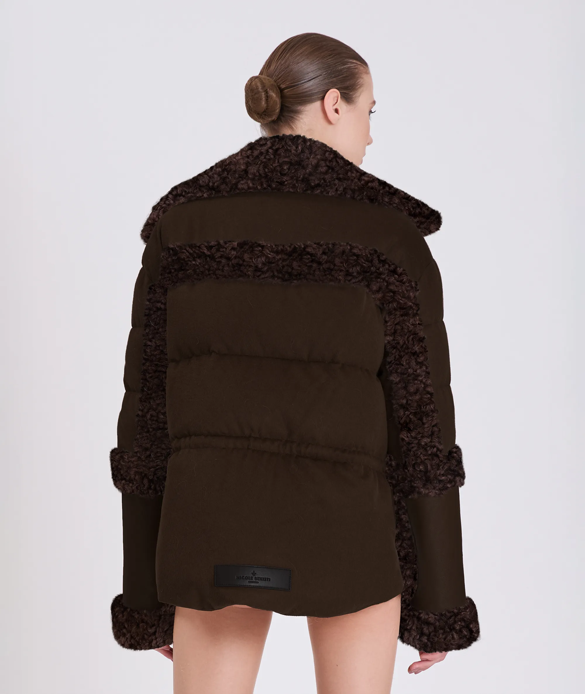 CALISTA CASHMERE | CASHMERE SHEARLING JACKET