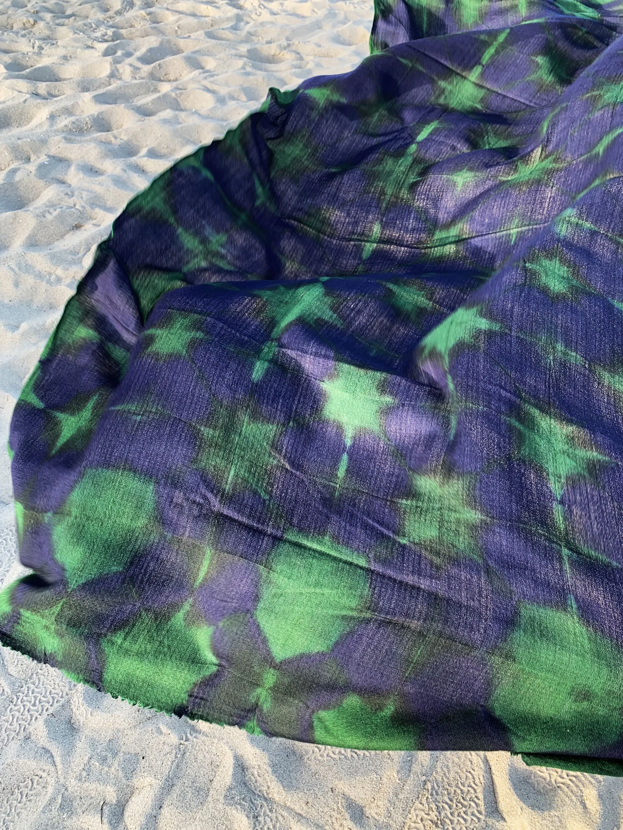 Clamp Dyed Pashmina - MORE COLORS AVAILABLE