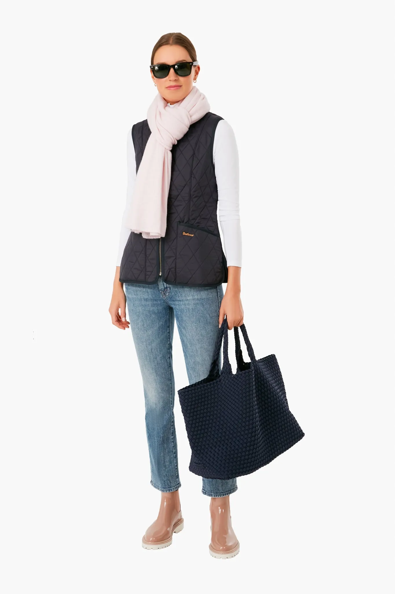 Exclusive Blush Cashmere Travel Wrap