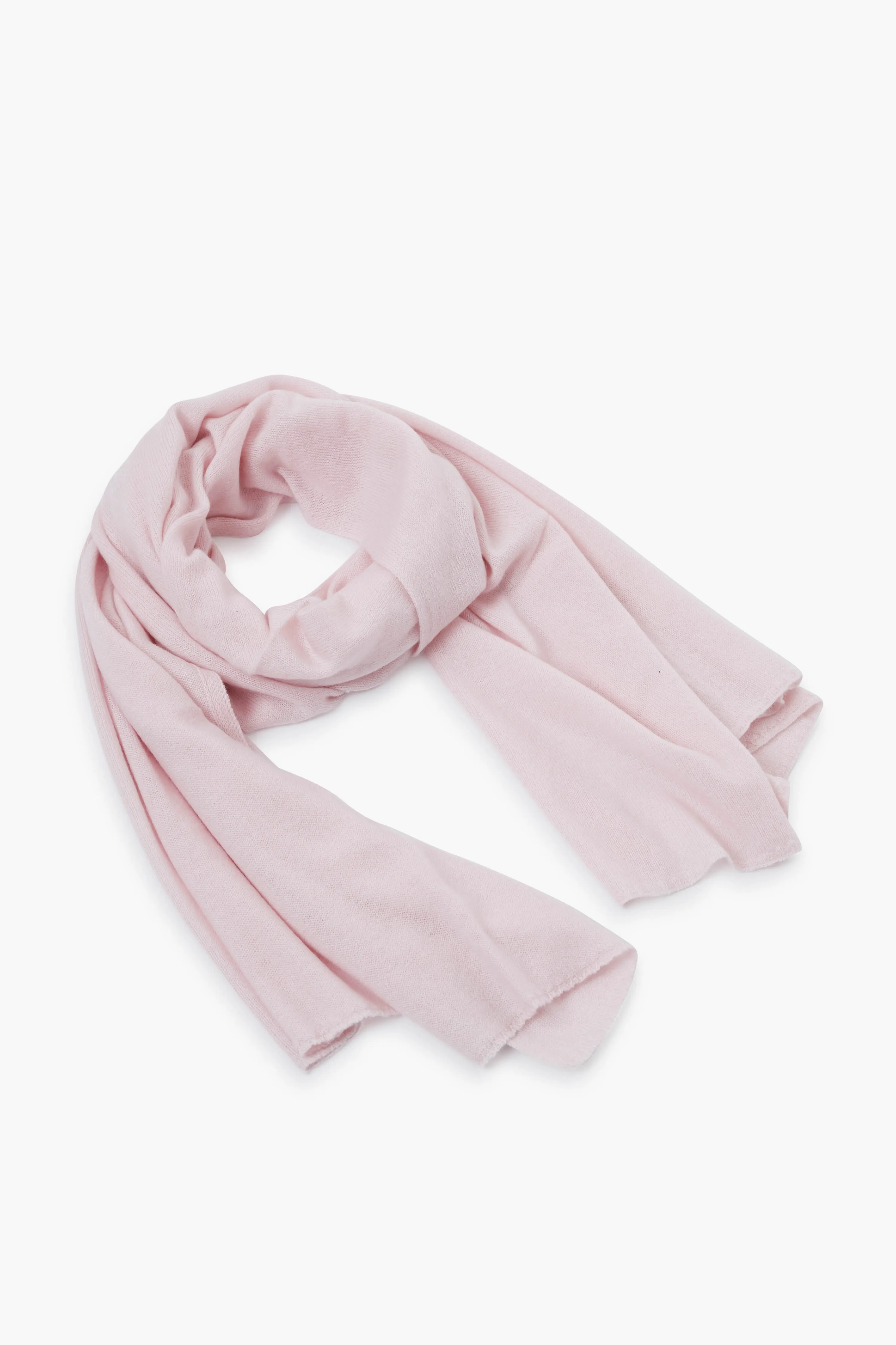 Exclusive Blush Cashmere Travel Wrap