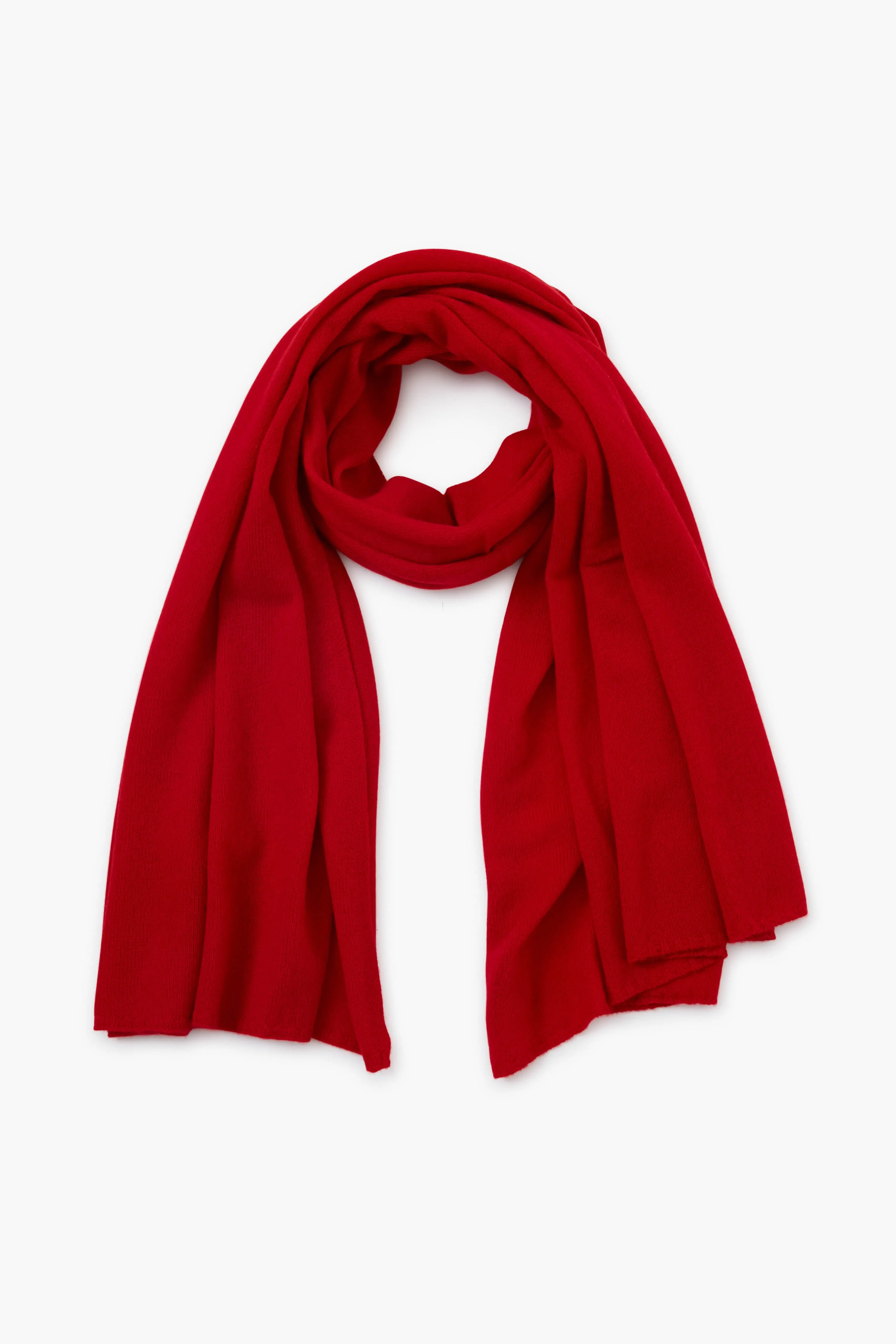 Exclusive Red Cashmere Travel Wrap