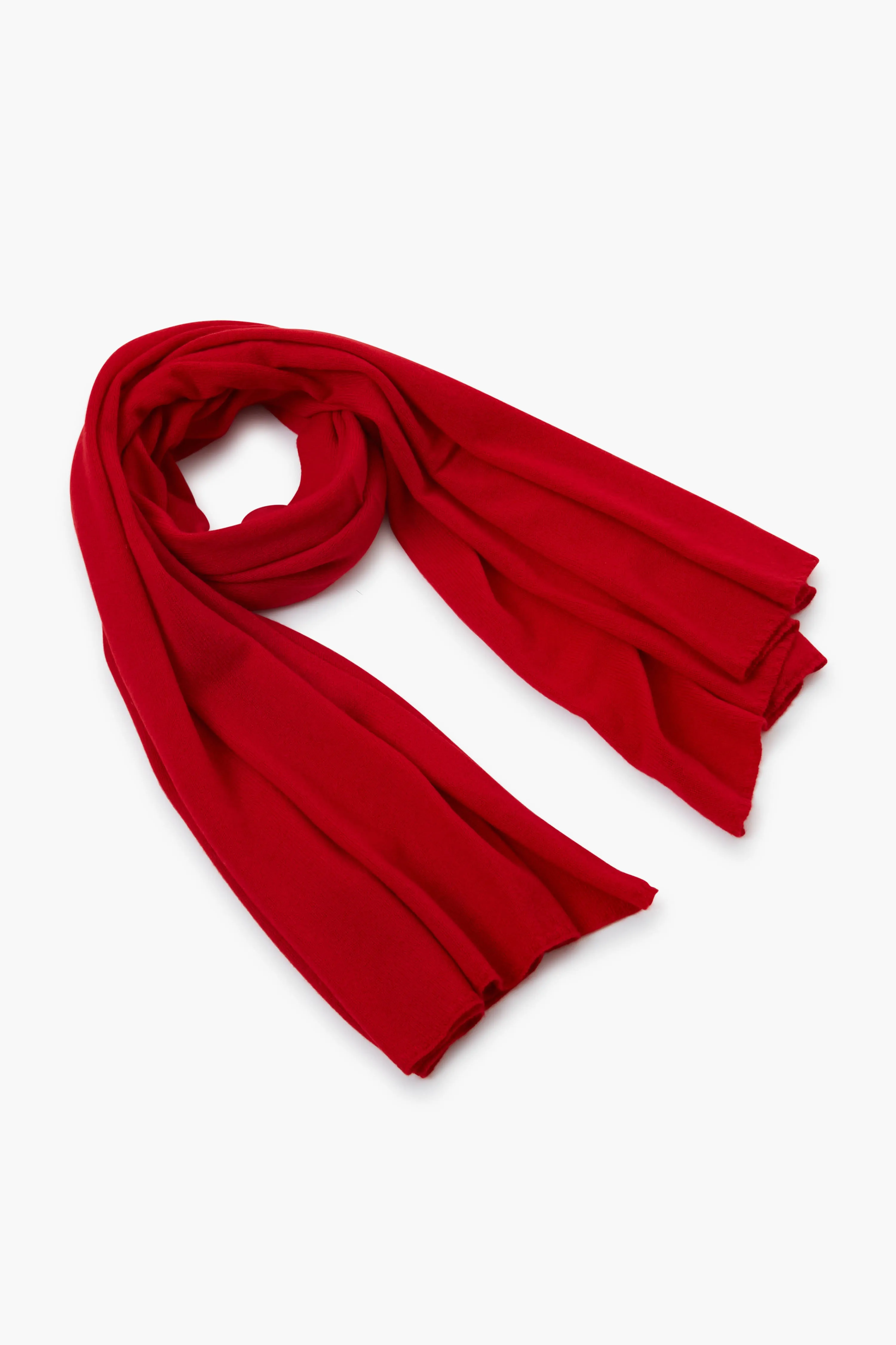 Exclusive Red Cashmere Travel Wrap