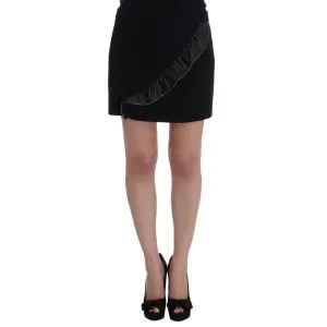 Frankie Morello Black  Skirt