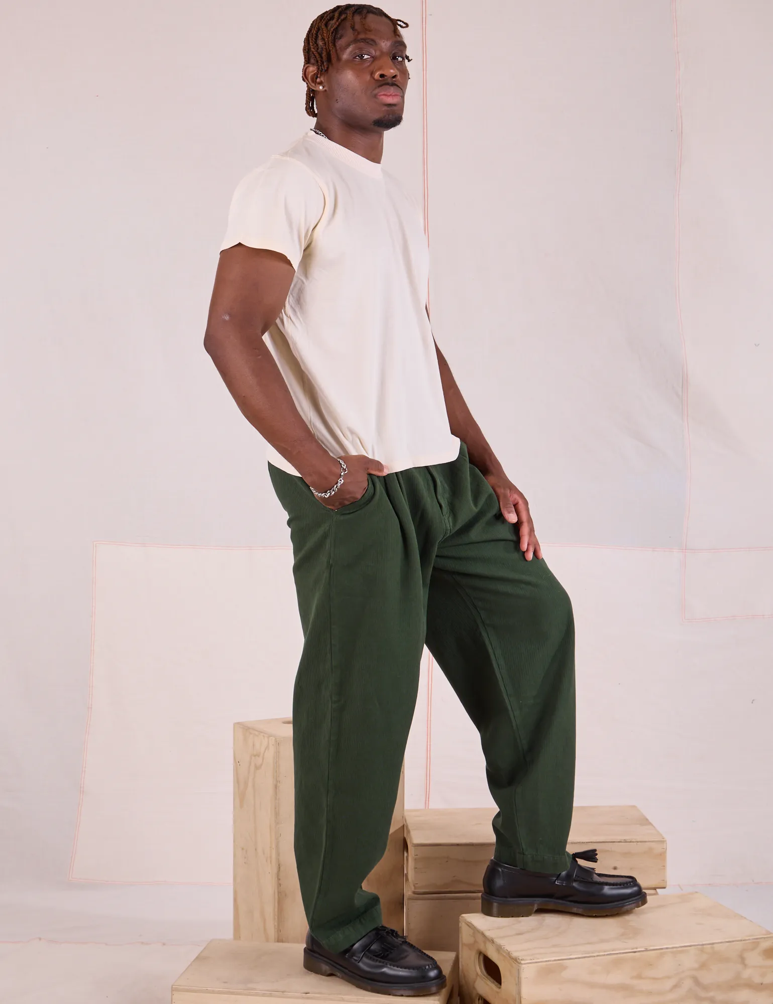 Heritage Trousers - Swamp Green