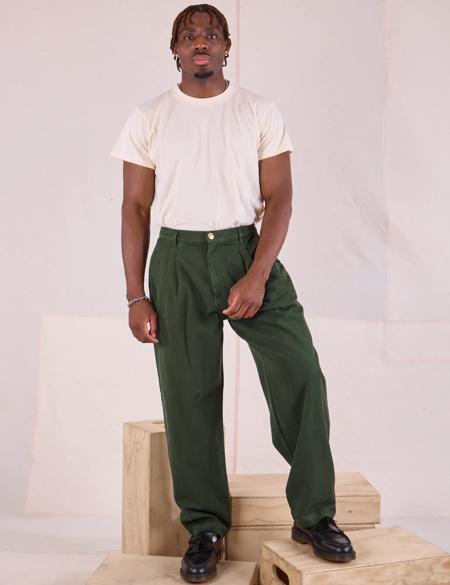 Heritage Trousers - Swamp Green