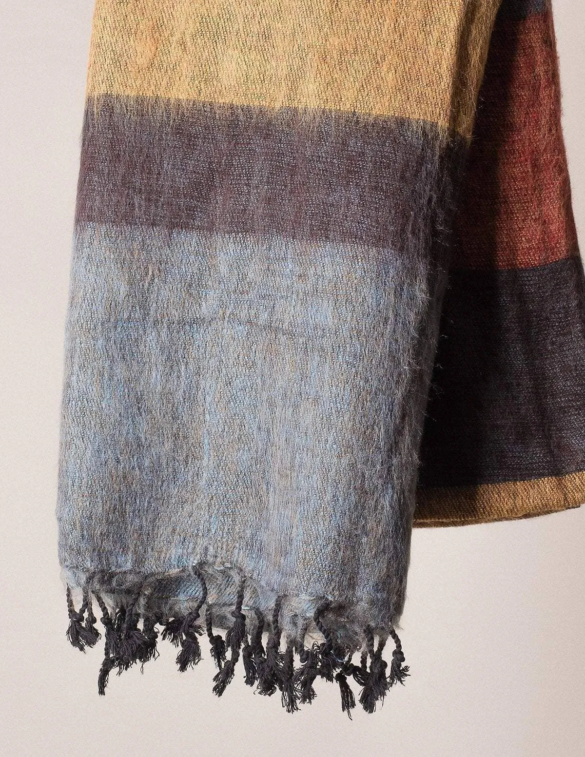 Himalayan Yak Wool Wrap - Sunset