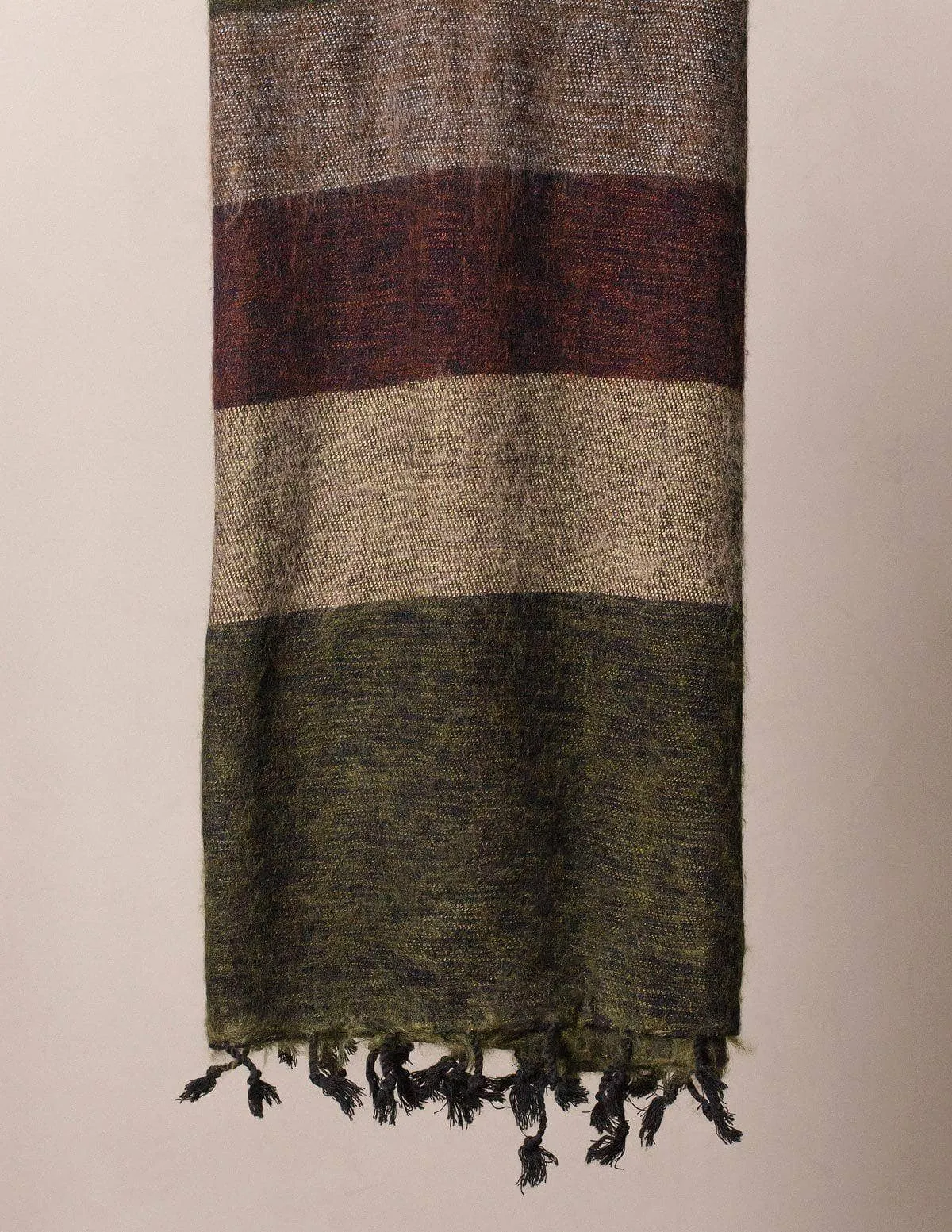 Himalayan Yak Wool Wrap - Woodlands