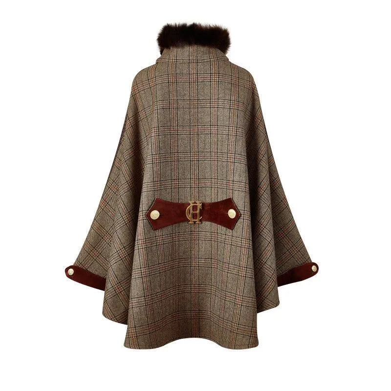 Holland Cooper Chiltern Ladies Cape - Bourbon