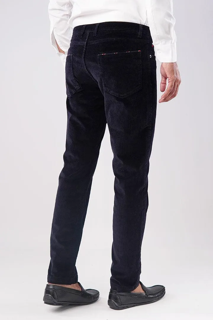 Midnight Navy Corduroy Pants