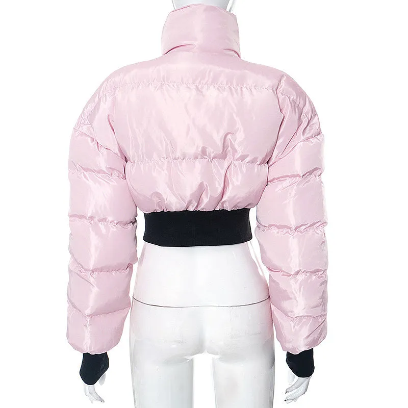 ‘Montrose’ Puffer Coat in Pink