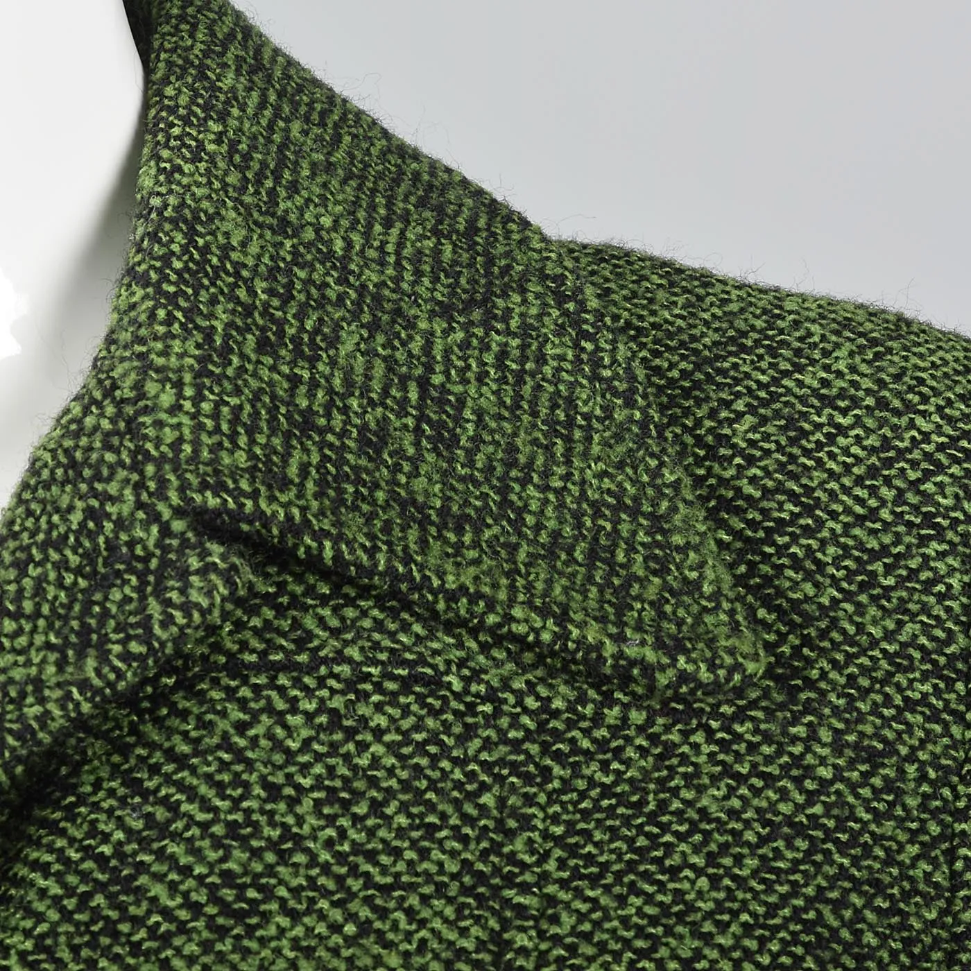 Moschino Cheap & Chic Green Tweed Skirt Suit