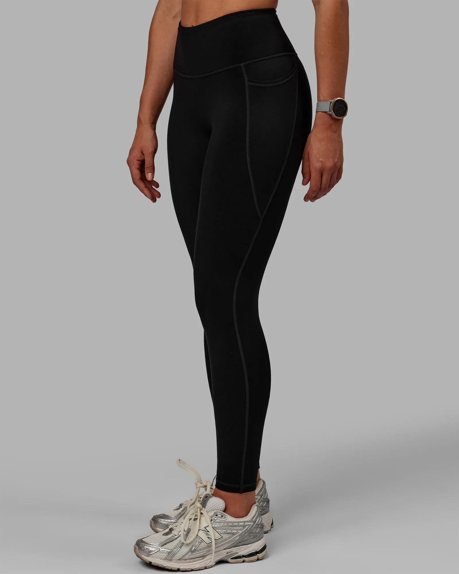 Motion Full Length Thermal Leggings - Black