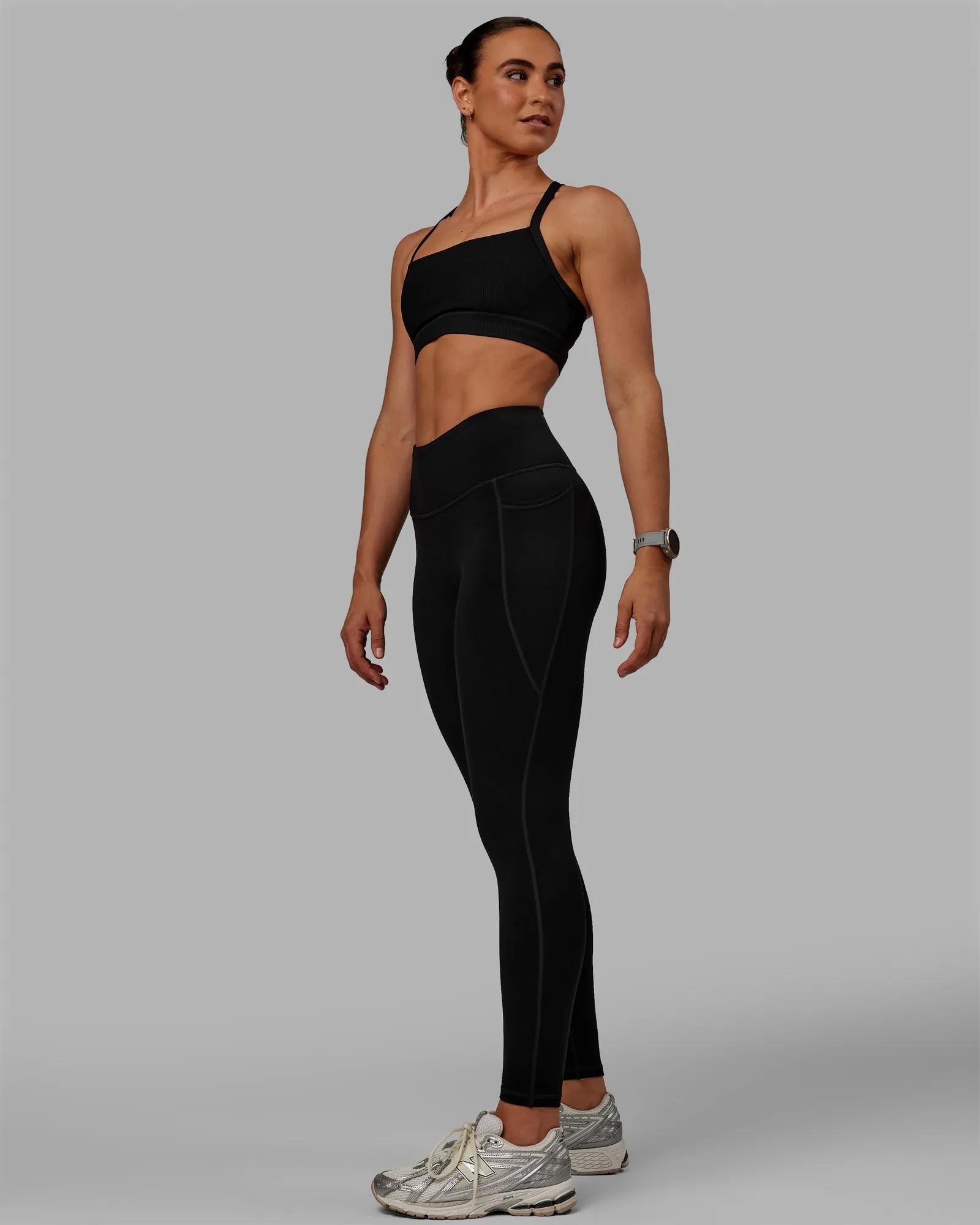 Motion Full Length Thermal Leggings - Black