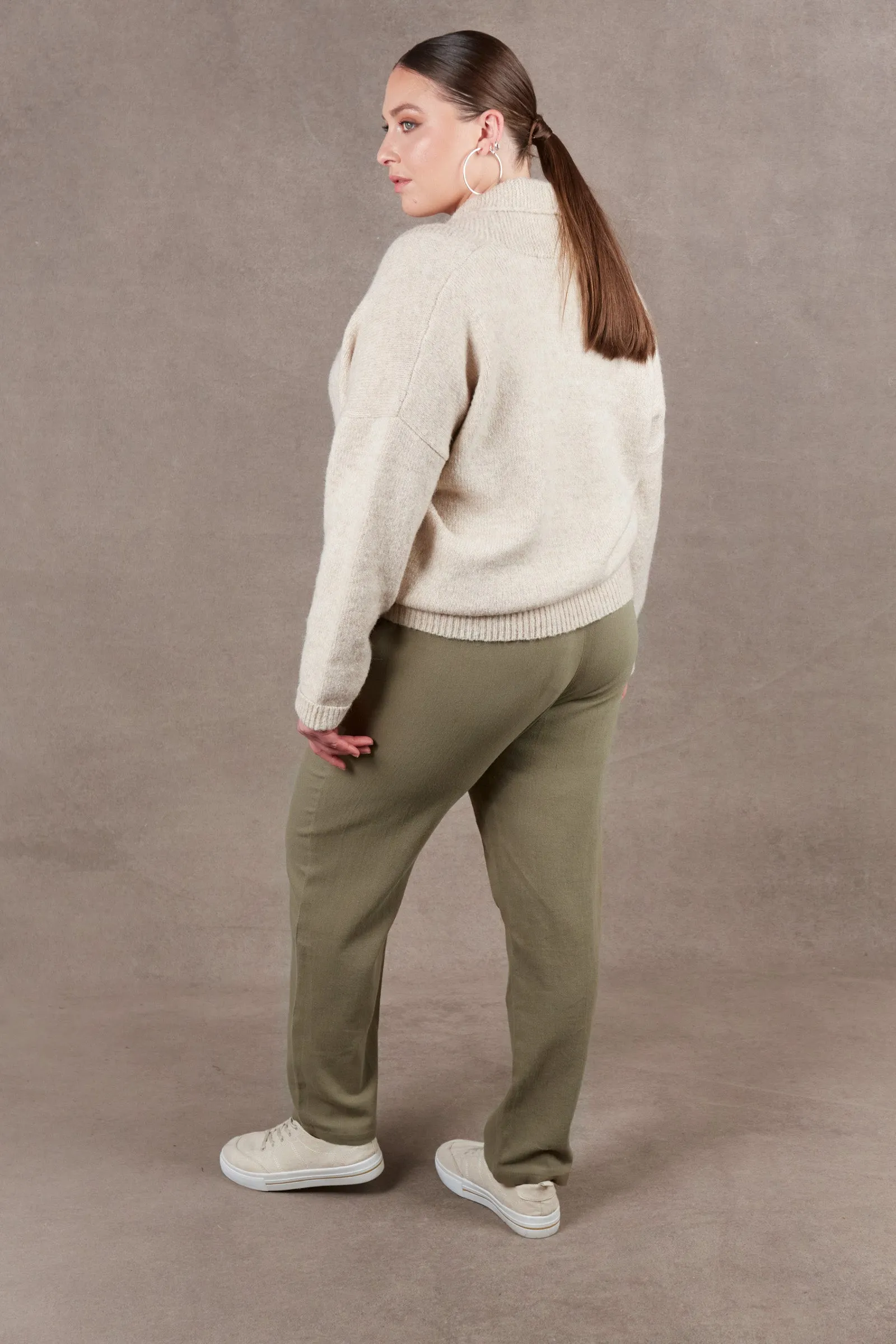 Paarl Crossover Knit - Oat