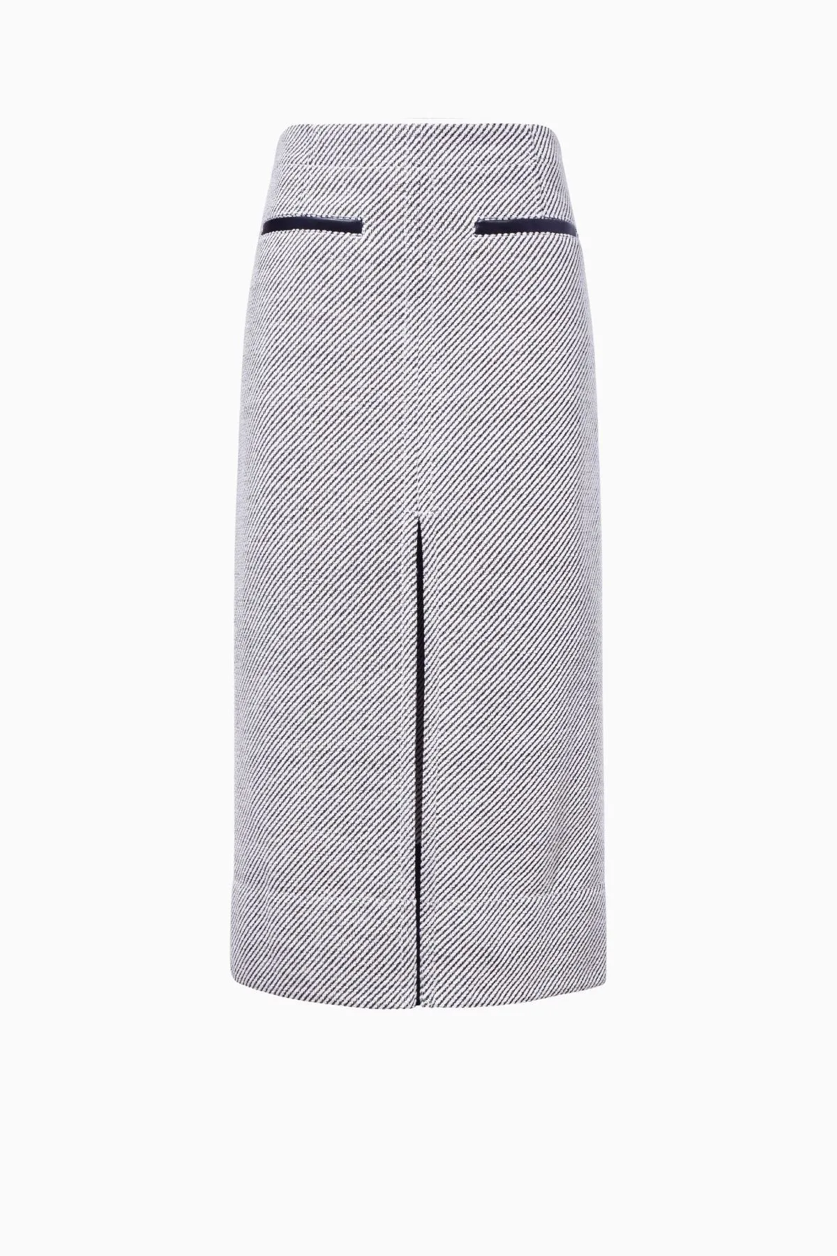 Proenza Schouler White Label Kingsley Skirt - White/ Grey