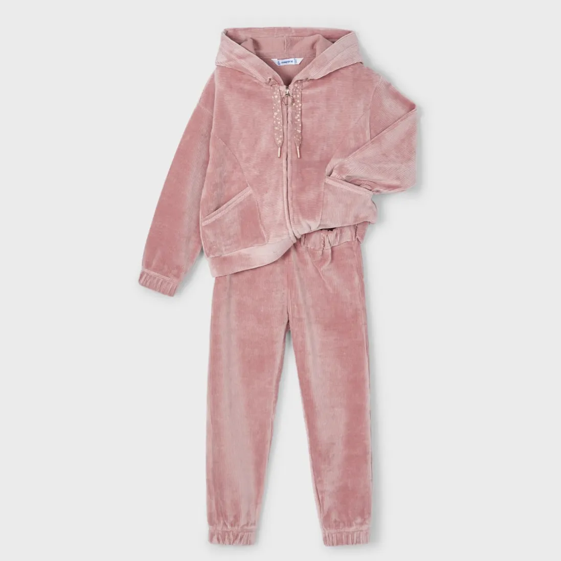 Rose Corduroy Tracksuit