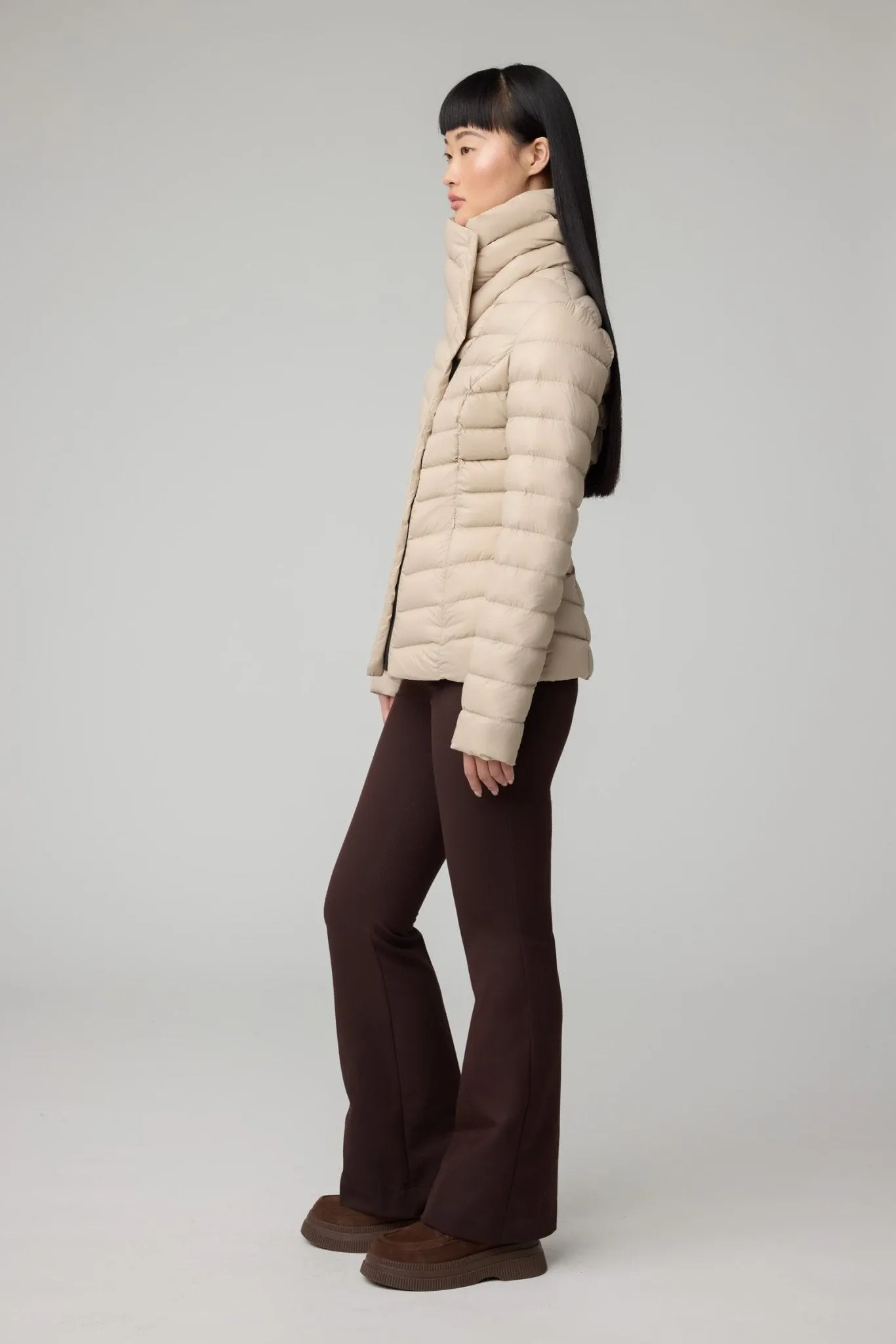 SOIA&KYO EMILIA - Sustainable Slim-Fit Lightweight Down Jacket