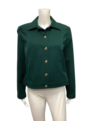 St John Women's Jacket Green Sport Essential Size: S