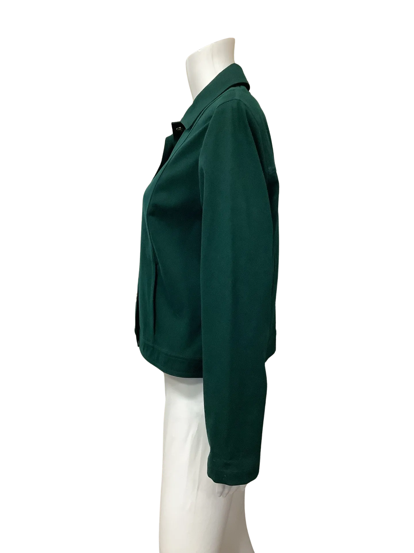 St John Women's Jacket Green Sport Essential Size: S