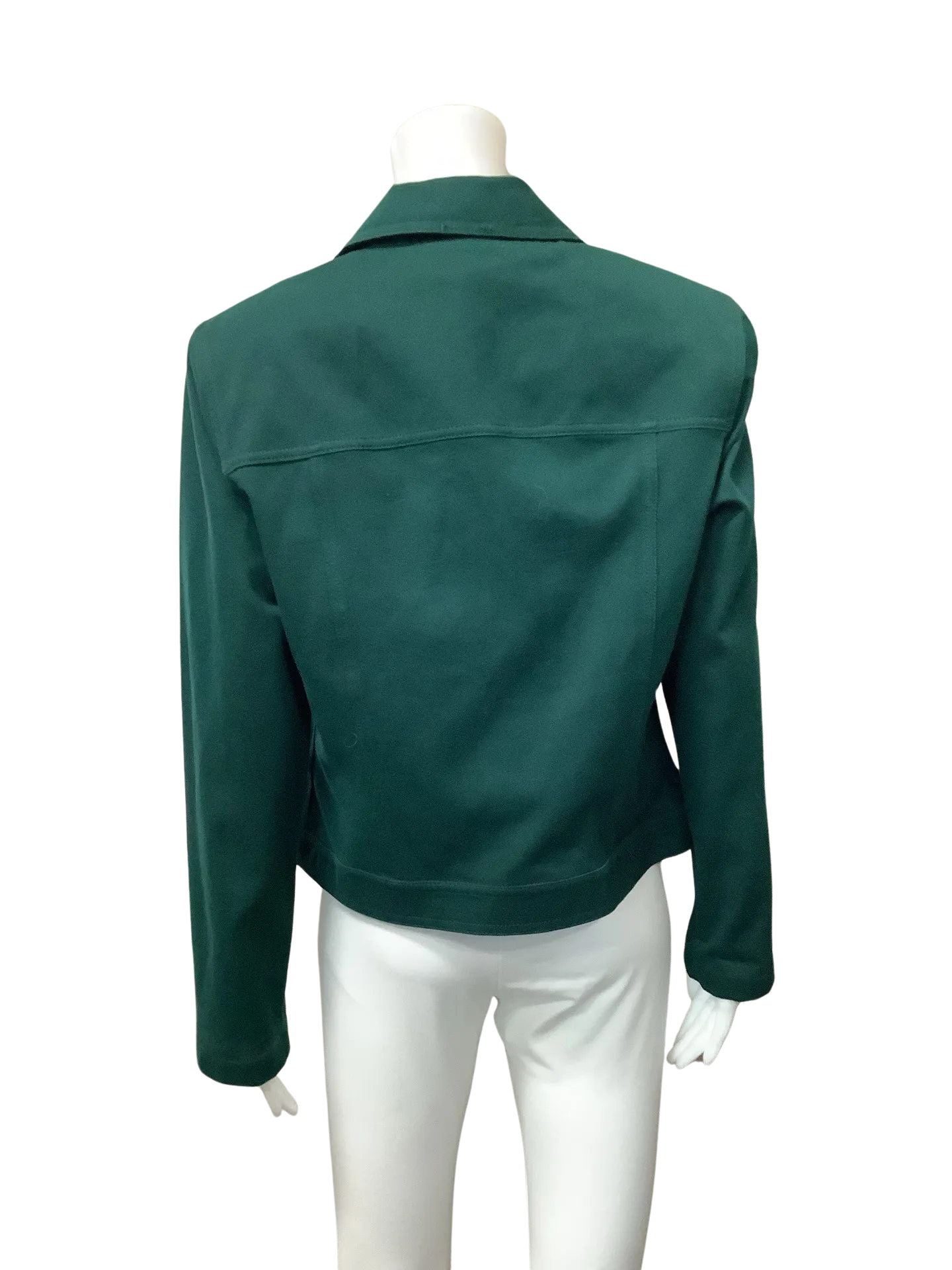 St John Women's Jacket Green Sport Essential Size: S