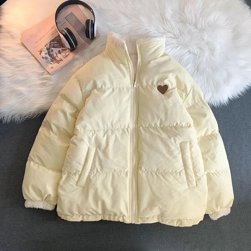 Teddy Bear Love Double Sided Coat