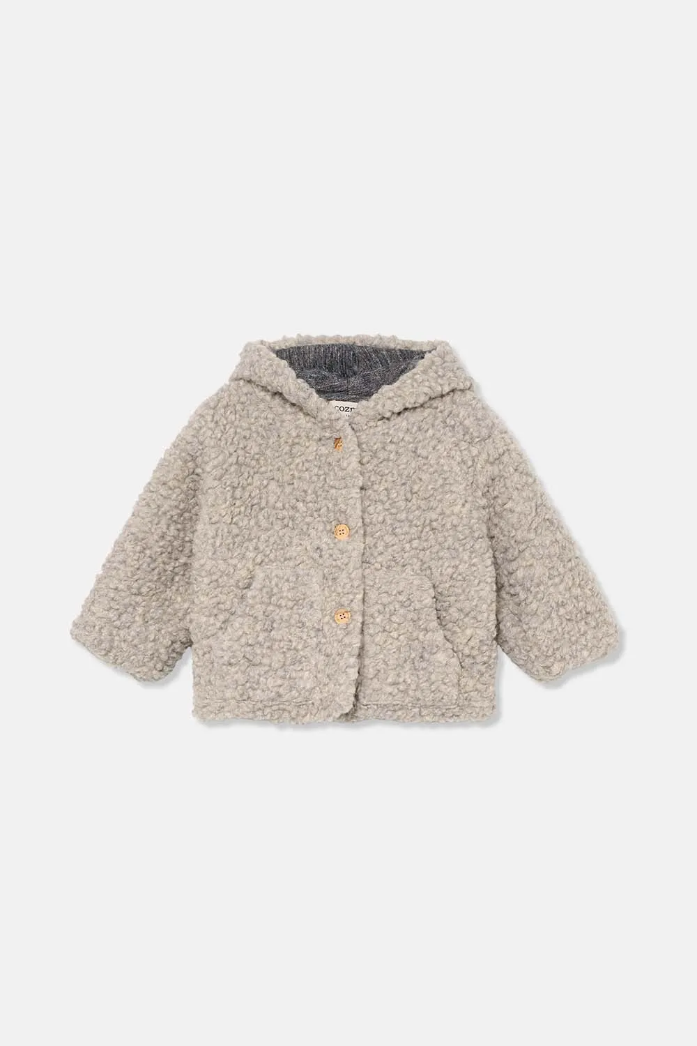 TEDDY FLEECE BABY COAT