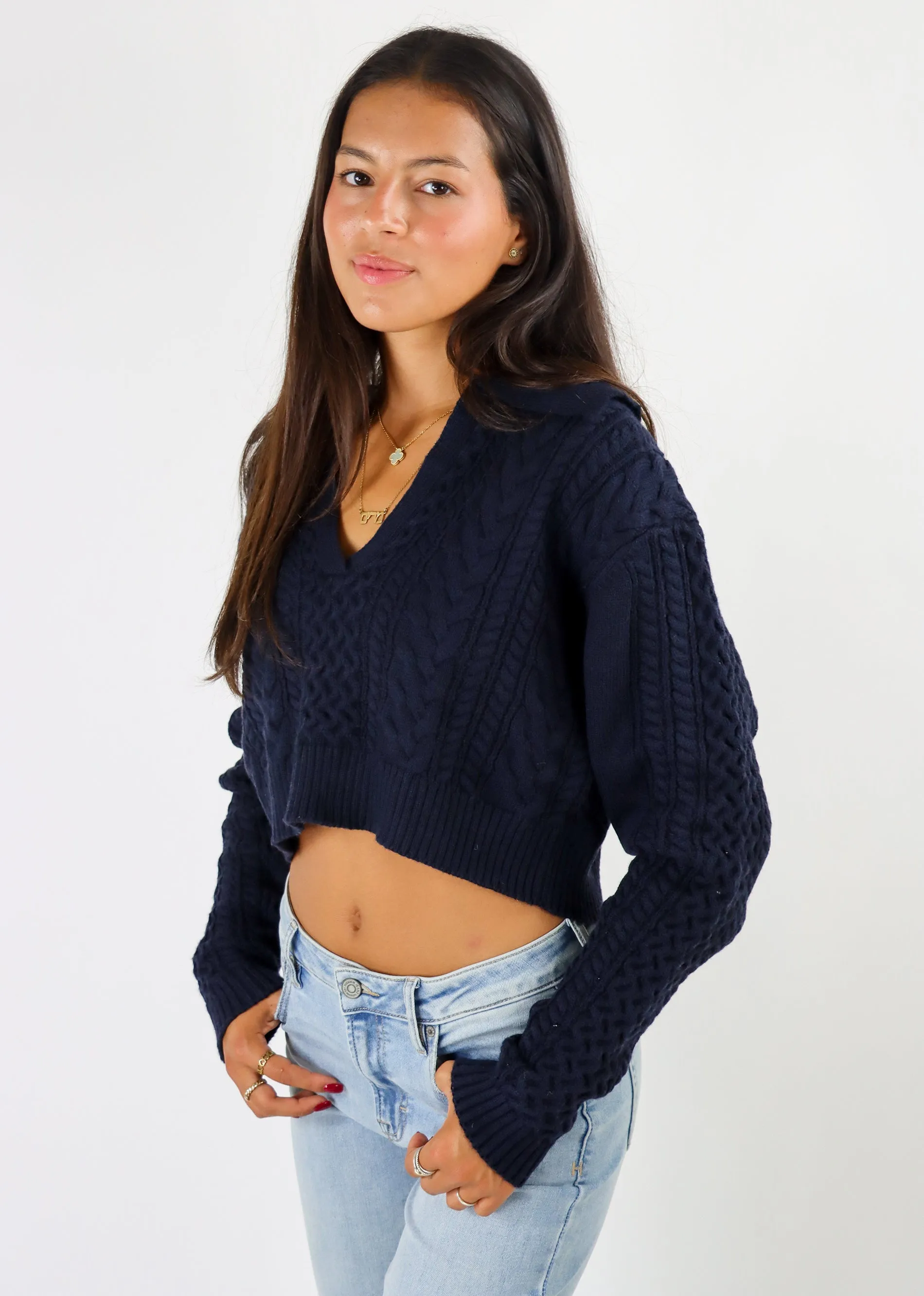 Tough Love Sweater ★ Navy